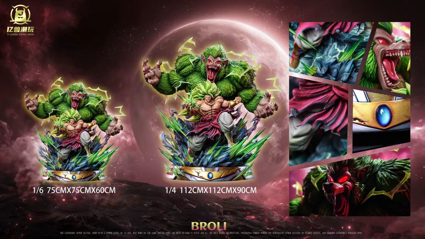 亿兽 Studio - Big Ape Broly Martial Soul True Form | 大猿布罗利 武魂真身 - Image 4