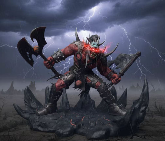 Sun Li Studio - World of Warcraft Axe King | 魔兽世界 斧王 - Image 1