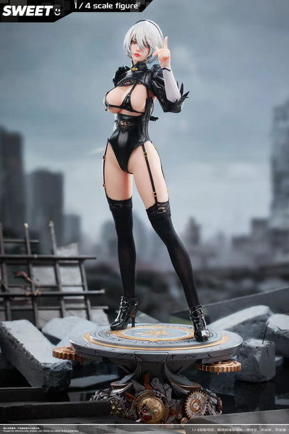 Sweet Studio - Sweet Nier 2B 1/4 Posable Figure | Sweet 尼尔2B 1/4包胶可动人偶 - Image 4
