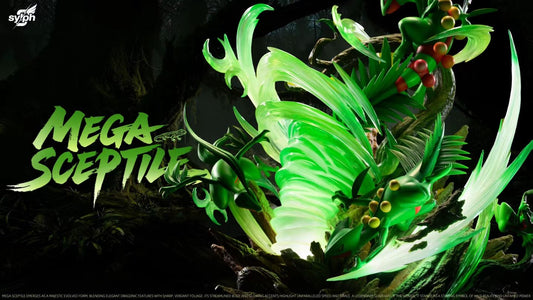 Sylph Studio - Sylph Evolution Series First Release Mega Sceptile Sceptile | Sylph 进化组系列第一弹 Mega蜥蜴王 蜥蜴王 - Image 2
