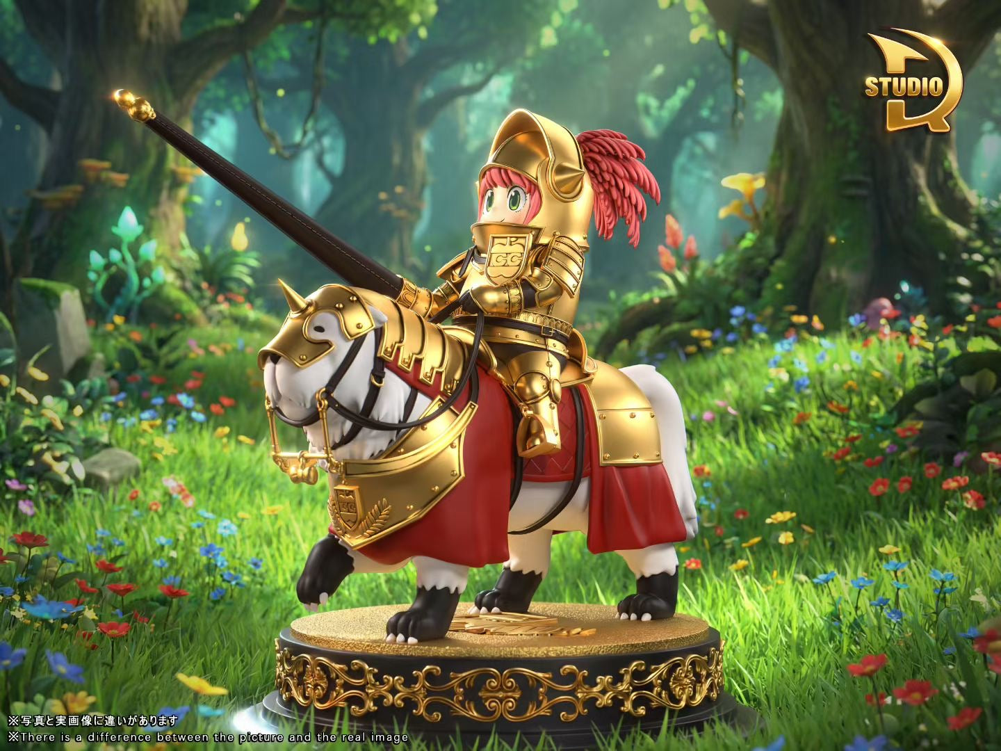 TDR Studio - Licensed Year of the Horse Golden Knight Girl | 版权 马年黄金骑士女孩 - Image 2