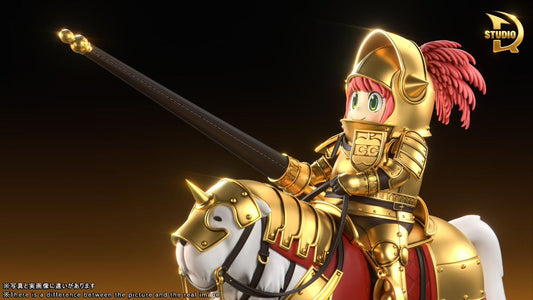 TDR Studio - Licensed Year of the Horse Golden Knight Girl | 版权 马年黄金骑士女孩 - Image 1