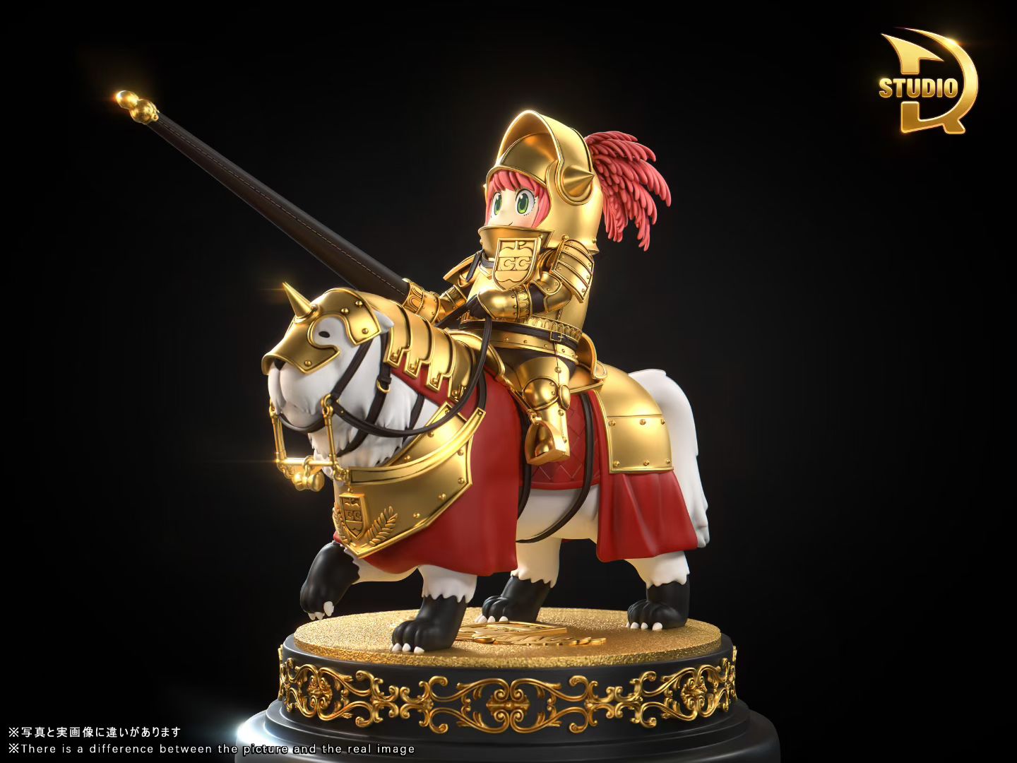 TDR Studio - Licensed Year of the Horse Golden Knight Girl | 版权 马年黄金骑士女孩 - Image 4