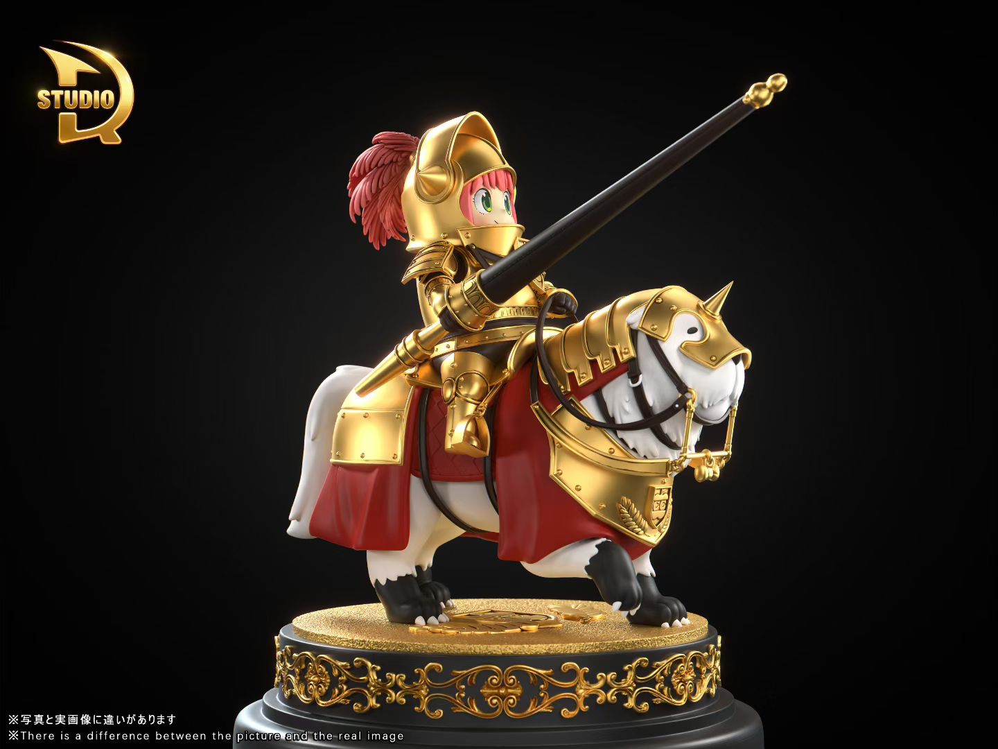 TDR Studio - Licensed Year of the Horse Golden Knight Girl | 版权 马年黄金骑士女孩 - Image 3
