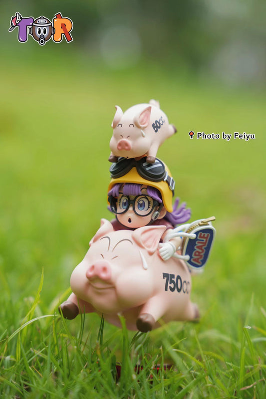TOR-Studios - TOR Studio WCF Arale Riding Pig Arale | TOR Studio WCF 阿拉蕾系列015 骑猪阿拉蕾 - Image 5