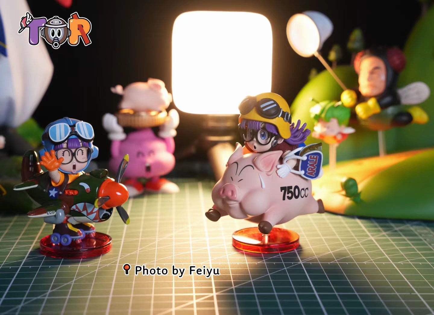 TOR-Studios - TOR Studio WCF Arale Riding Pig Arale | TOR Studio WCF 阿拉蕾系列015 骑猪阿拉蕾 - Image 3