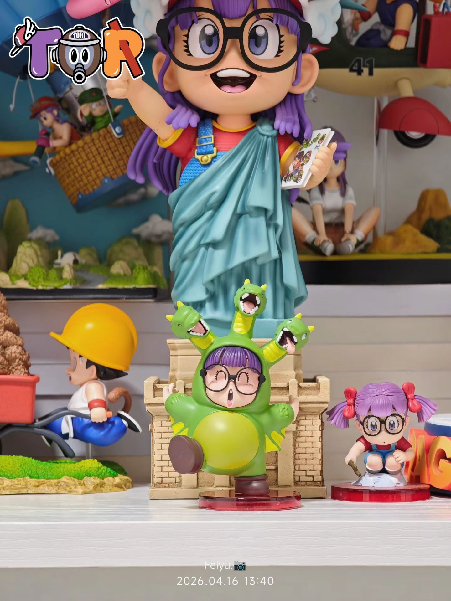 TOR Studios - WCF Arale Series 006 King Ghidorah Arale | WCF 阿拉蕾系列006 基多拉阿拉蕾 - Image 6