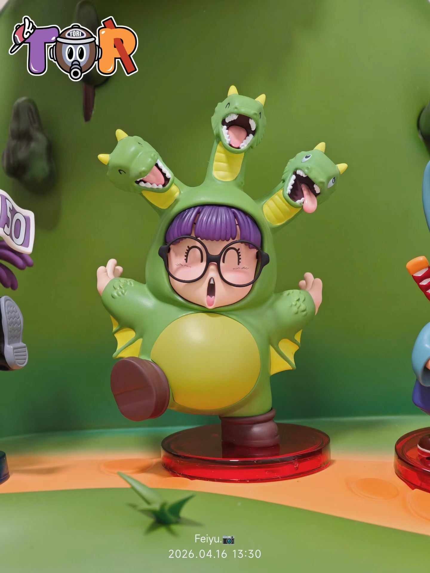 TOR Studios - WCF Arale Series 006 King Ghidorah Arale | WCF 阿拉蕾系列006 基多拉阿拉蕾 - Image 5