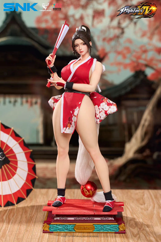 TRIEAGLES STUDIO 闪鹰 - Licensed The King of Fighters XIV Mai Shiranui Collectible Action Figure | 版权 拳皇14 不知火舞 收藏级可动人偶 - Image 2