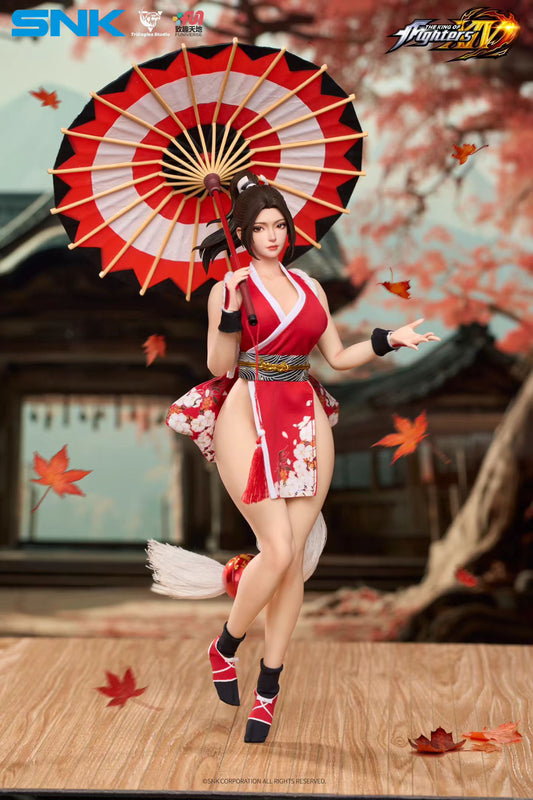 TRIEAGLES STUDIO 闪鹰 - Licensed The King of Fighters XIV Mai Shiranui Collectible Action Figure | 版权 拳皇14 不知火舞 收藏级可动人偶 - Image 1