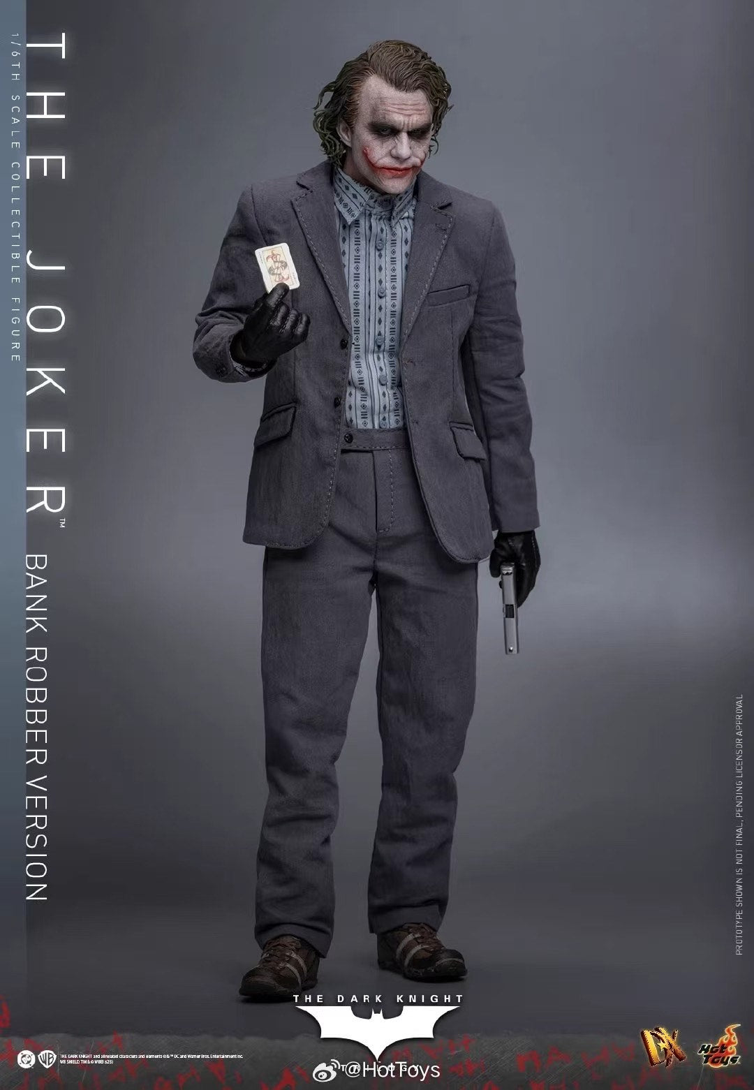 The Dark Knight Trilogy Joker (Bank Robber Version) 1:6 Scale Collectible Figure - Image 6