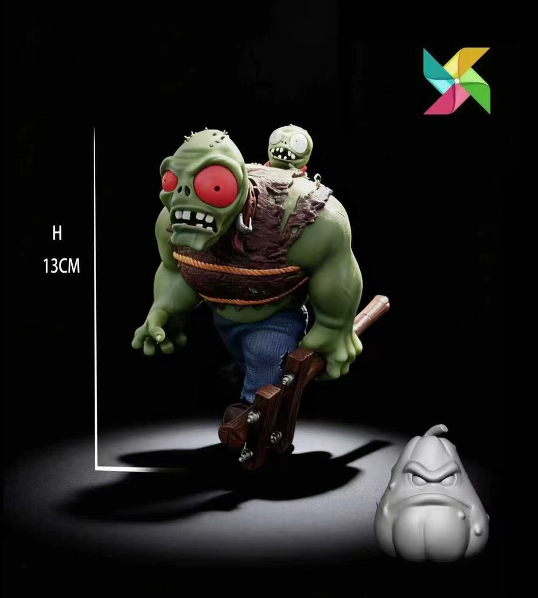 时光工作室 Time Studio - Plants vs Zombies Red Eyed Gargantuar Zombie | 植物大战僵尸红眼巨人僵尸 - Image 1