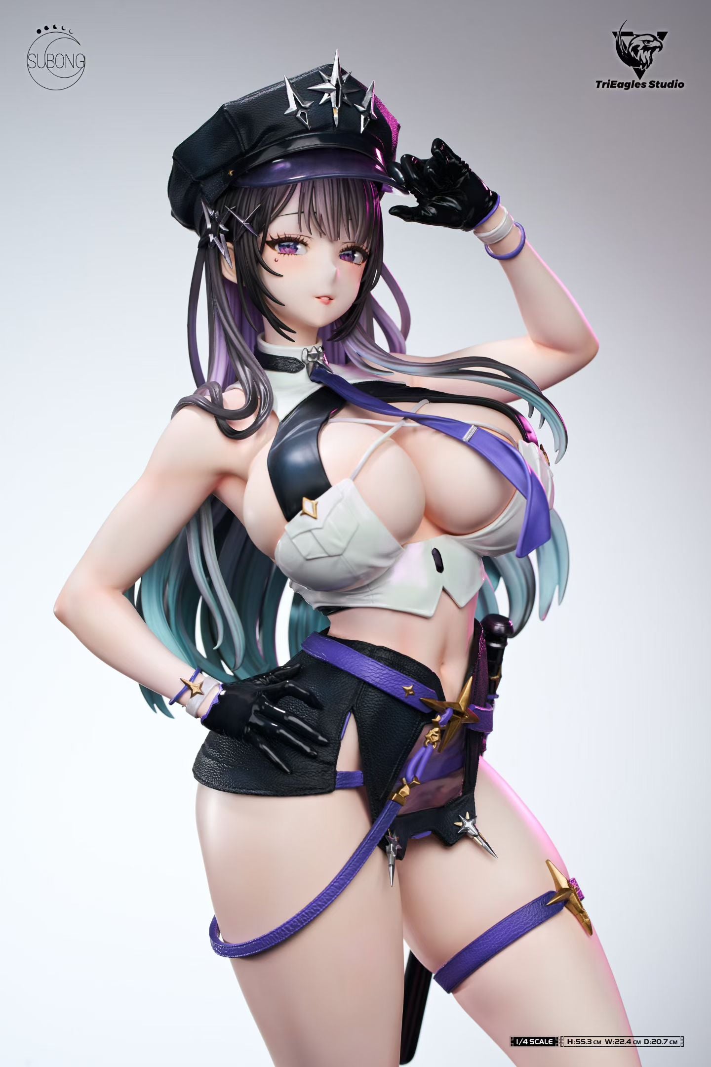 TriEagles x SUBONG Studio - Licensed Original Character XIA Statue | 版权 原创角色 XIA 雕像 - Image 1
