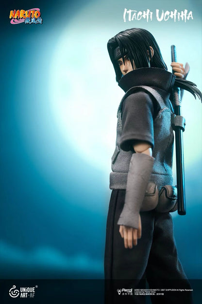 UNiQUE ART - Licensed Naruto Shippuden Uchiha Itachi 1/12 Movable Figure | 版权 火影忍者疾风传 宇智波鼬 1/12 可动人偶 - Image 2