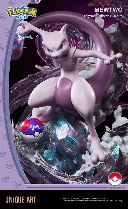 UNiQUE ART - Licensed Pokemon Mewtwo | 版权 宝可梦 超梦 - Image 1