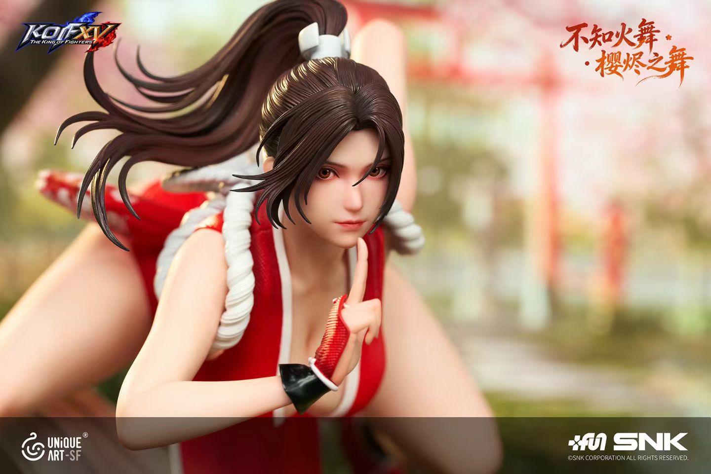UNiQUE ART Studio - Licensed SNK The King of Fighters Mai Shiranui Sakura Ember Dance | 版权 SNK 拳皇 不知火舞 樱烬之舞 - Image 6