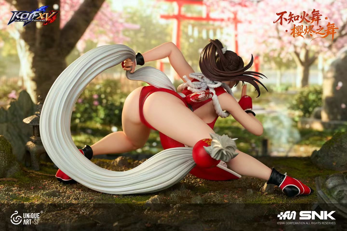 UNiQUE ART Studio - Licensed SNK The King of Fighters Mai Shiranui Sakura Ember Dance | 版权 SNK 拳皇 不知火舞 樱烬之舞 - Image 8