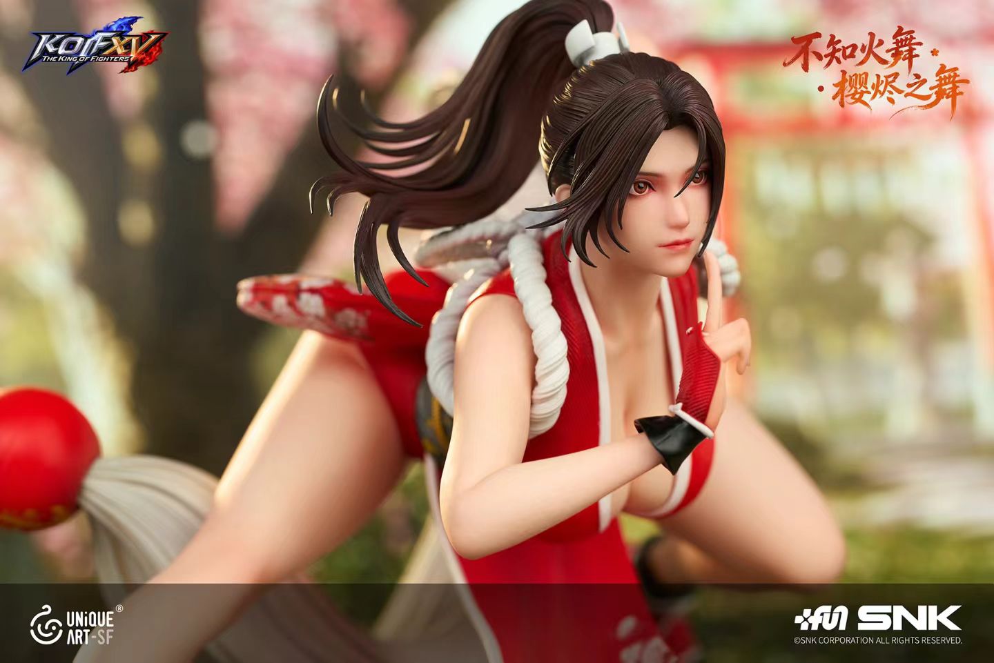 UNiQUE ART Studio - Licensed SNK The King of Fighters Mai Shiranui Sakura Ember Dance | 版权 SNK 拳皇 不知火舞 樱烬之舞 - Image 4