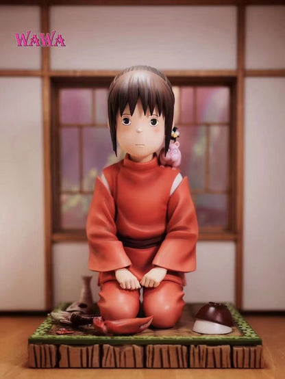WAWA Studio Hayao Miyazaki Desktop Ornament Series Kneeling Chihiro - Image 2