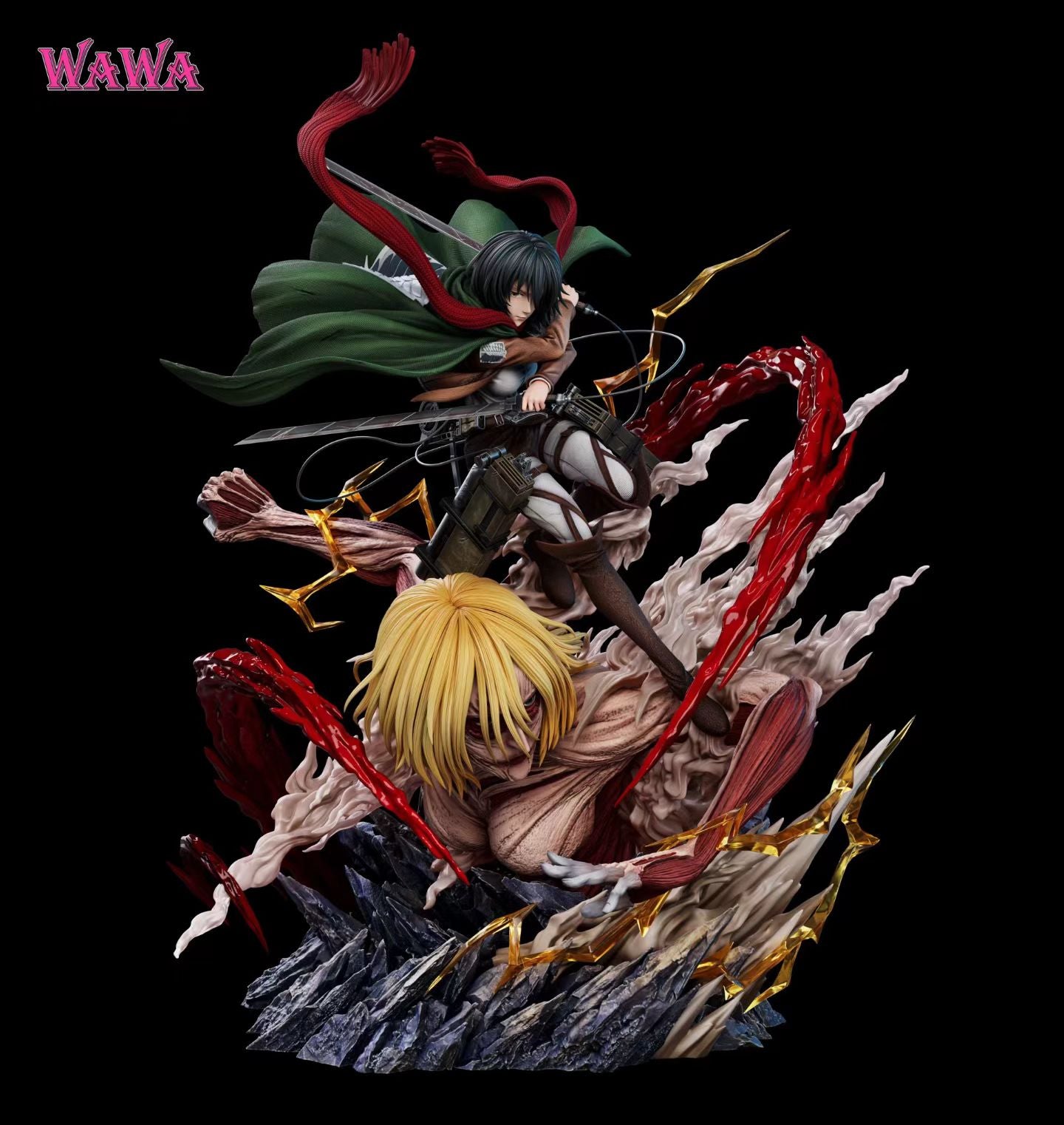 WaWa Studio - Attack on Titan Mikasa Ackerman | 进击的巨人 三笠 阿克曼 - Image 3