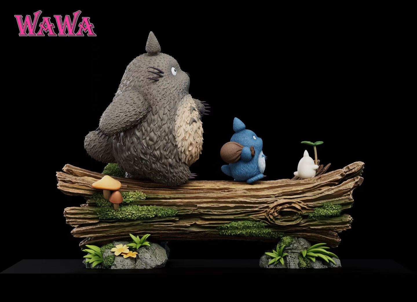 WaWa Studio - My Neighbor Totoro Three Totoros | 龙猫 三只龙猫 - Image 7