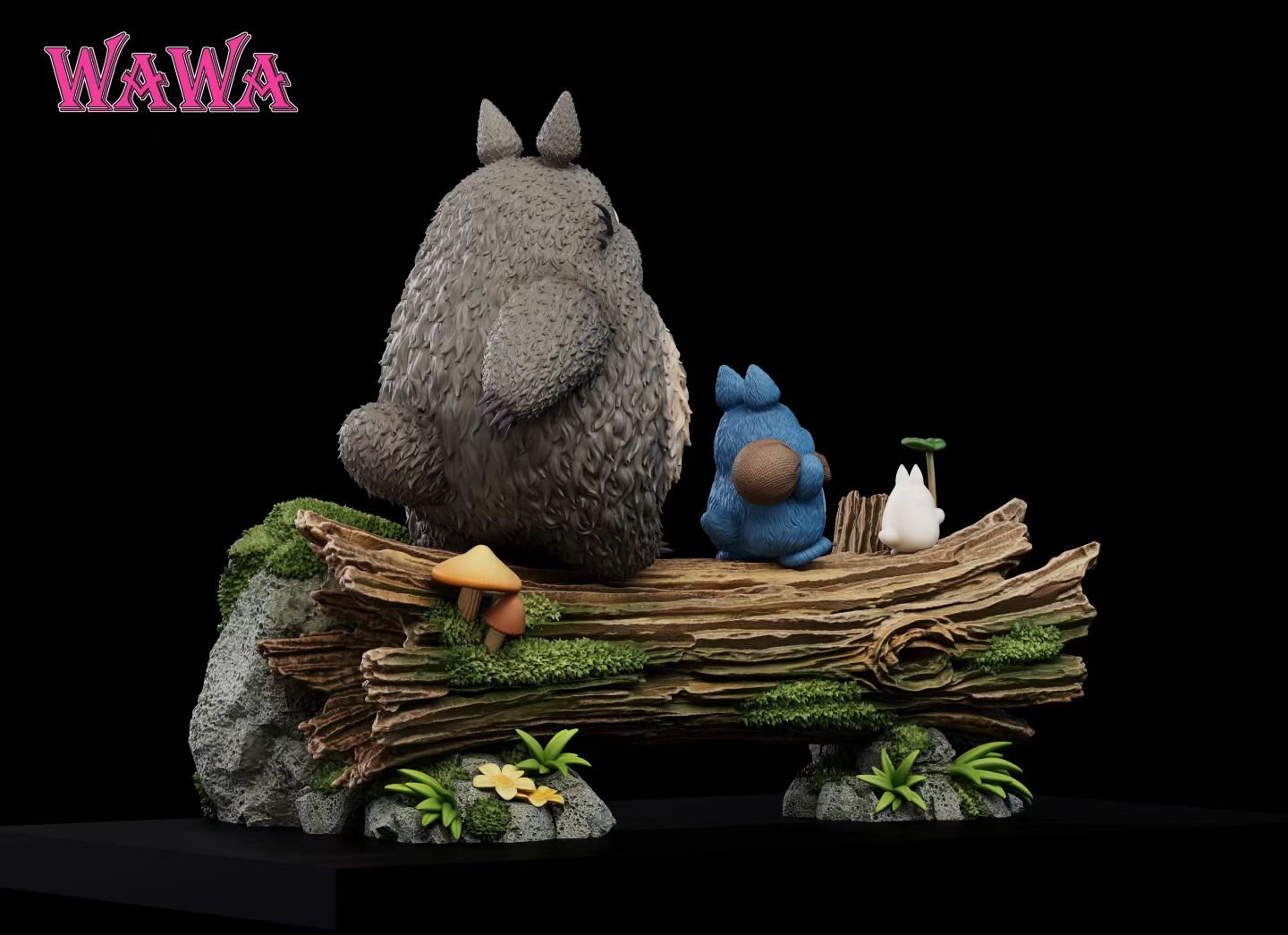 WaWa Studio - My Neighbor Totoro Three Totoros | 龙猫 三只龙猫 - Image 4