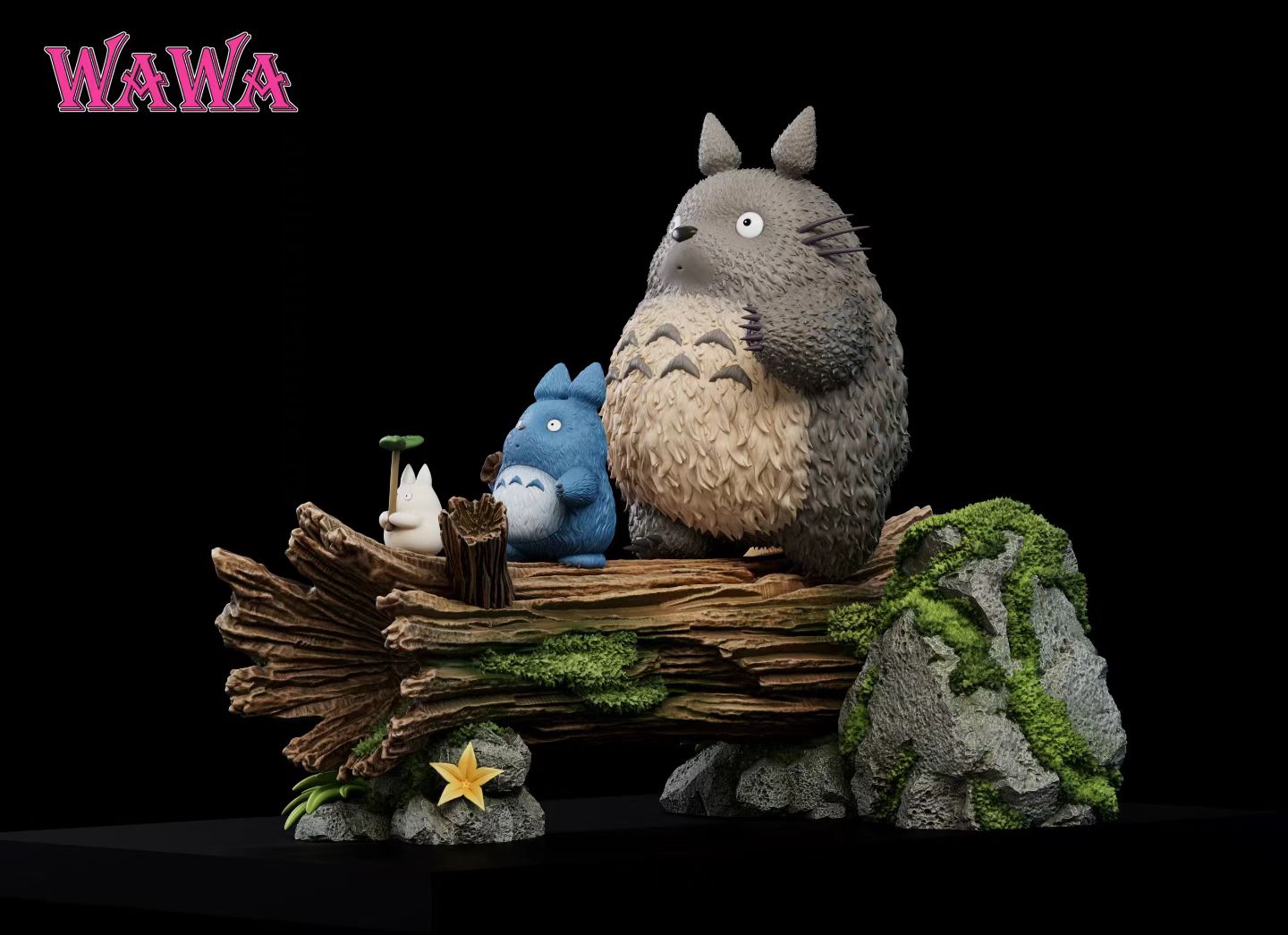 WaWa Studio - My Neighbor Totoro Three Totoros | 龙猫 三只龙猫 - Image 5