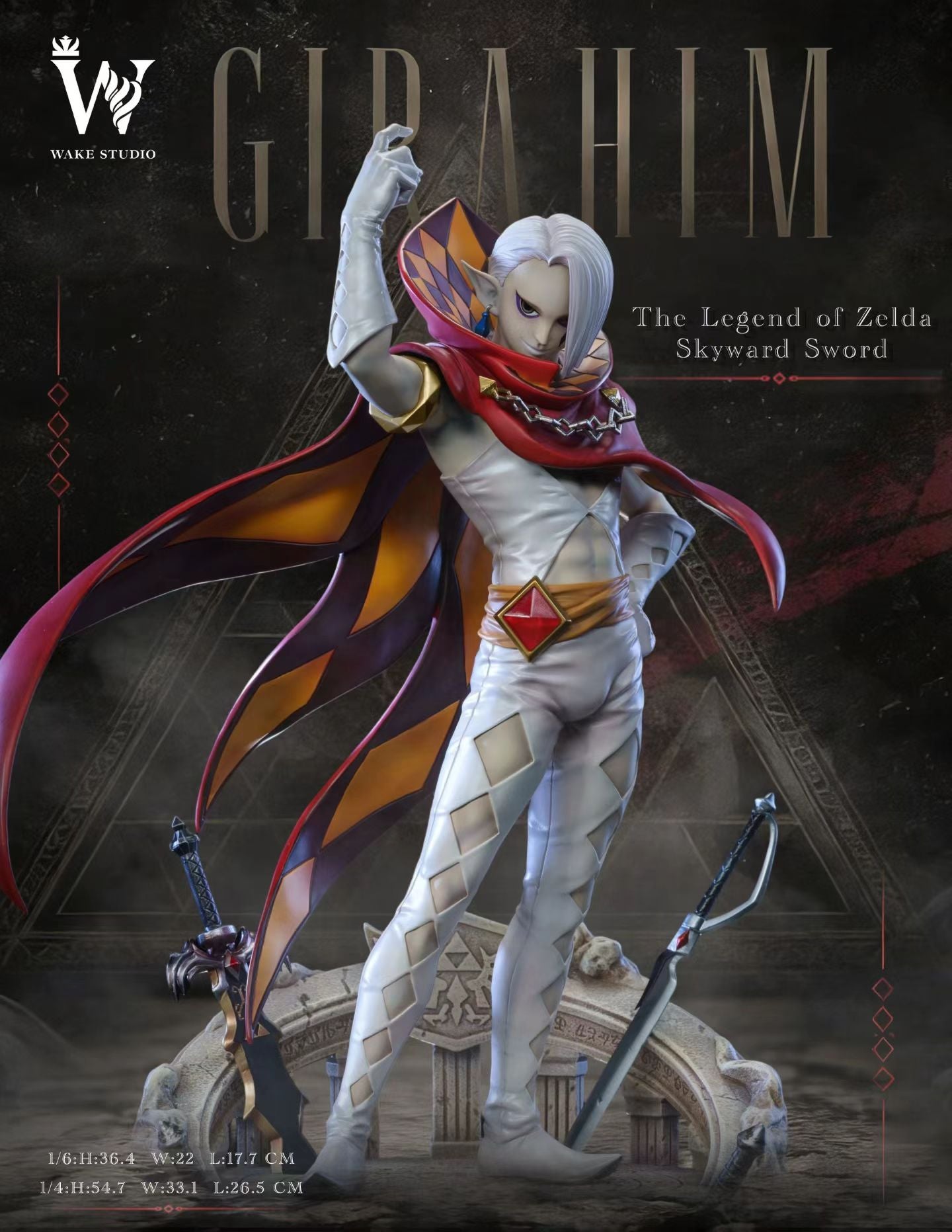 Wake Studio - The Legend of Zelda: Skyward Sword Ghirahim | 塞尔达传说 塞尔达 御天之剑 吉拉希姆 - Image 6