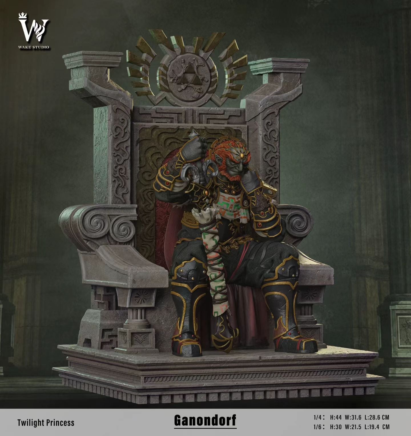 Wake Studio - The Legend of Zelda Twilight Princess Ganondorf | 塞尔达黄昏公主 盖侬多夫 - Image 5