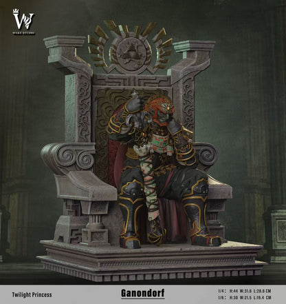 Wake Studio - The Legend of Zelda Twilight Princess Ganondorf | 塞尔达黄昏公主 盖侬多夫 - Image 5
