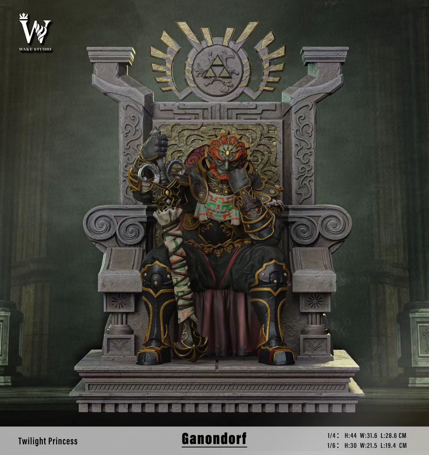 Wake Studio - The Legend of Zelda Twilight Princess Ganondorf | 塞尔达黄昏公主 盖侬多夫 - Image 6