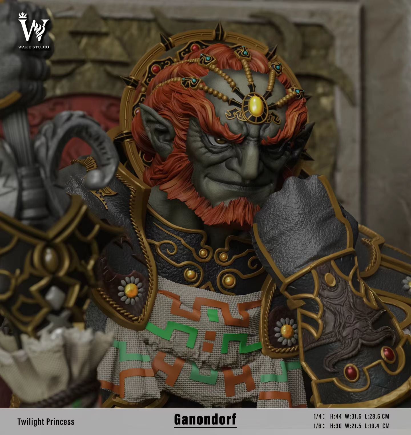 Wake Studio - The Legend of Zelda Twilight Princess Ganondorf | 塞尔达黄昏公主 盖侬多夫 - Image 2