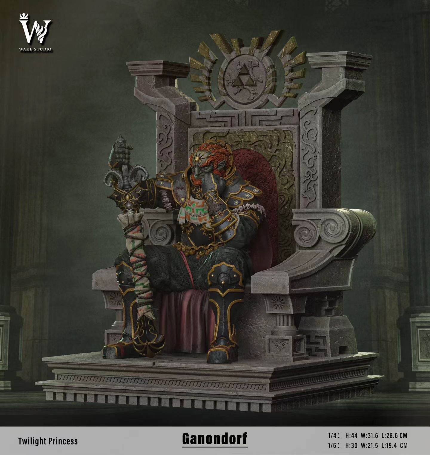 Wake Studio - The Legend of Zelda Twilight Princess Ganondorf | 塞尔达黄昏公主 盖侬多夫 - Image 4