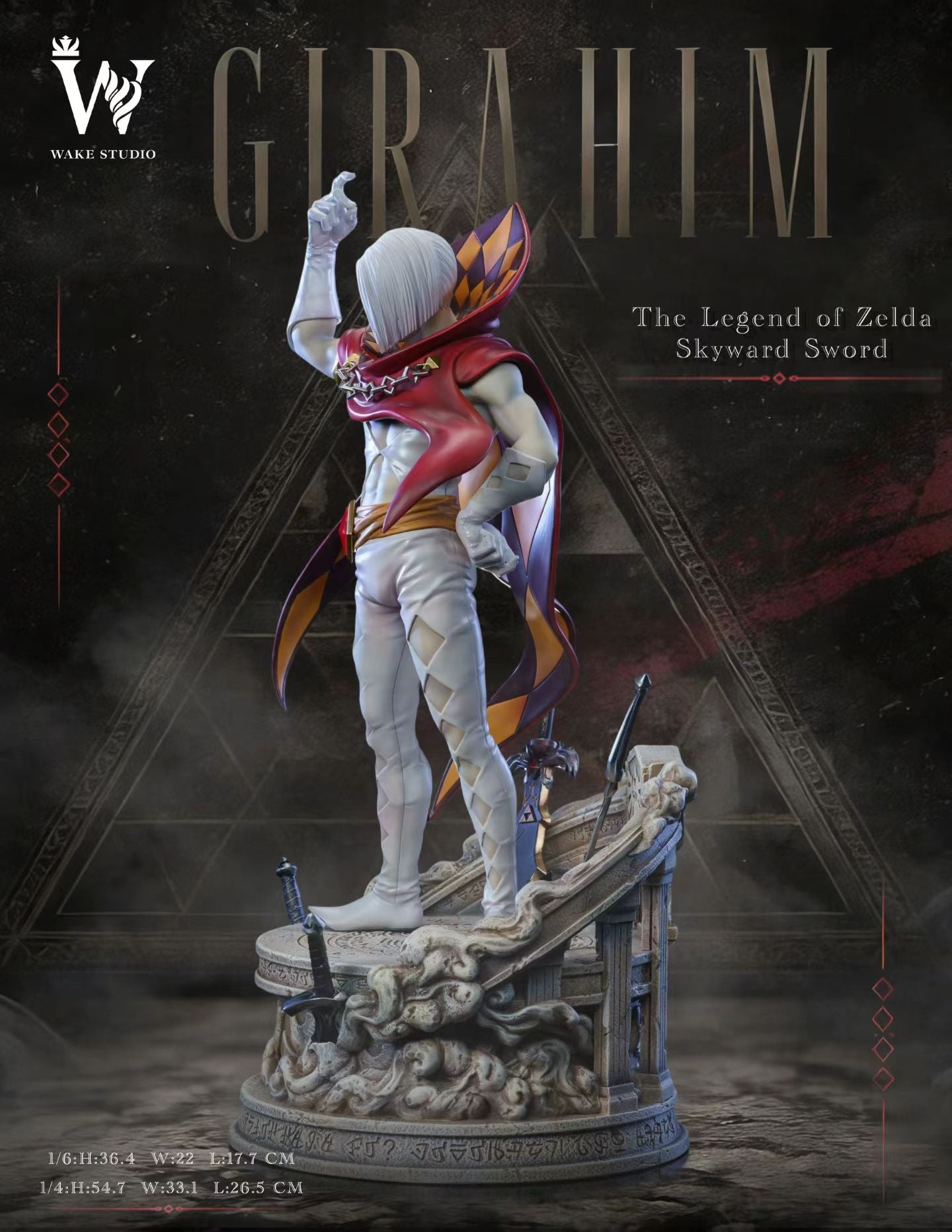 Wake Studio - The Legend of Zelda: Skyward Sword Ghirahim | 塞尔达传说 塞尔达 御天之剑 吉拉希姆 - Image 7