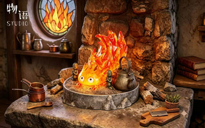 WuYu Studio - Howl's Moving Castle Calcifer | 哈尔的移动城堡 卡西法 - Image 6