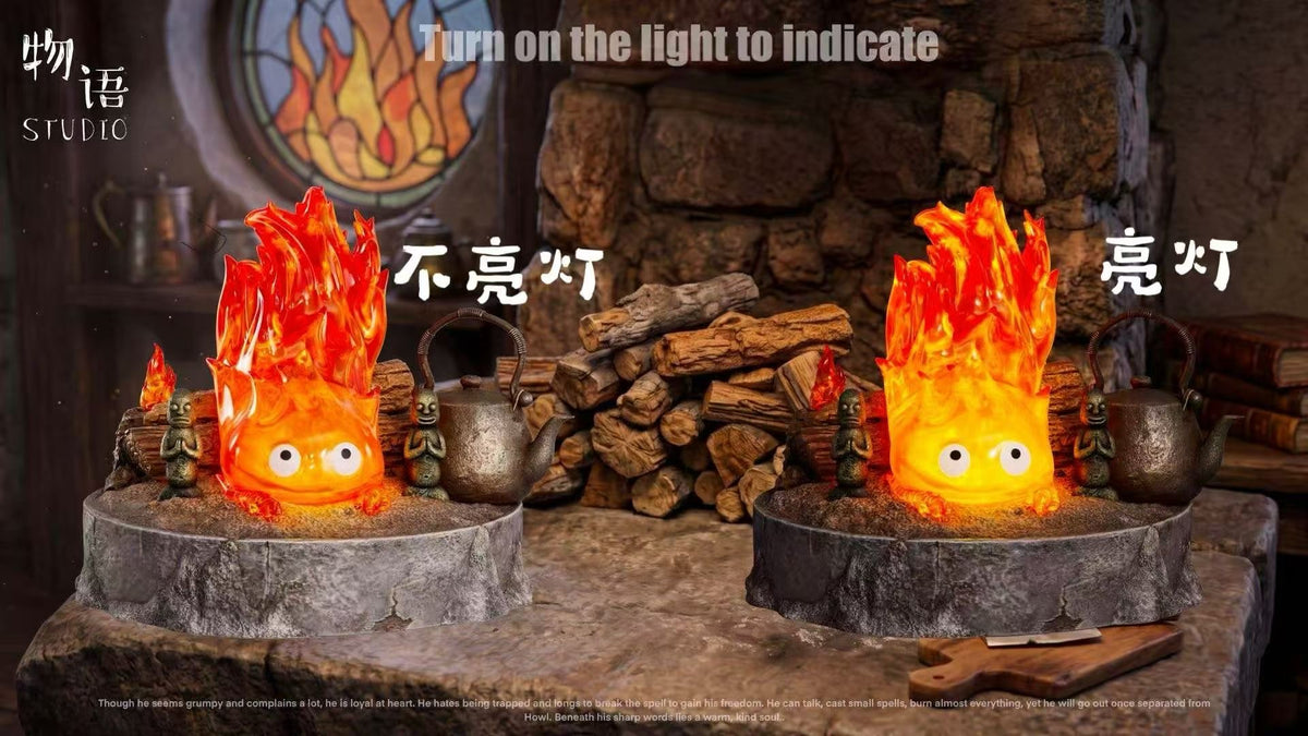 WuYu Studio - Howl's Moving Castle Calcifer | 哈尔的移动城堡 卡西法 - Image 1