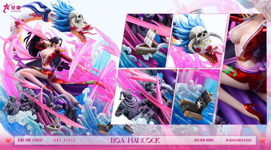 Xin Yao Studio - Empress Boa Hancock Snake Island Defense GK Statue | 女帝波雅汉库克 蛇岛保卫战 GK雕像 - Image 7