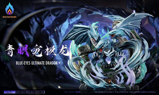 Yu-Gi-Oh! Blue-Eyes Ultimate Dragon Summon S-Class Statue - Image 2