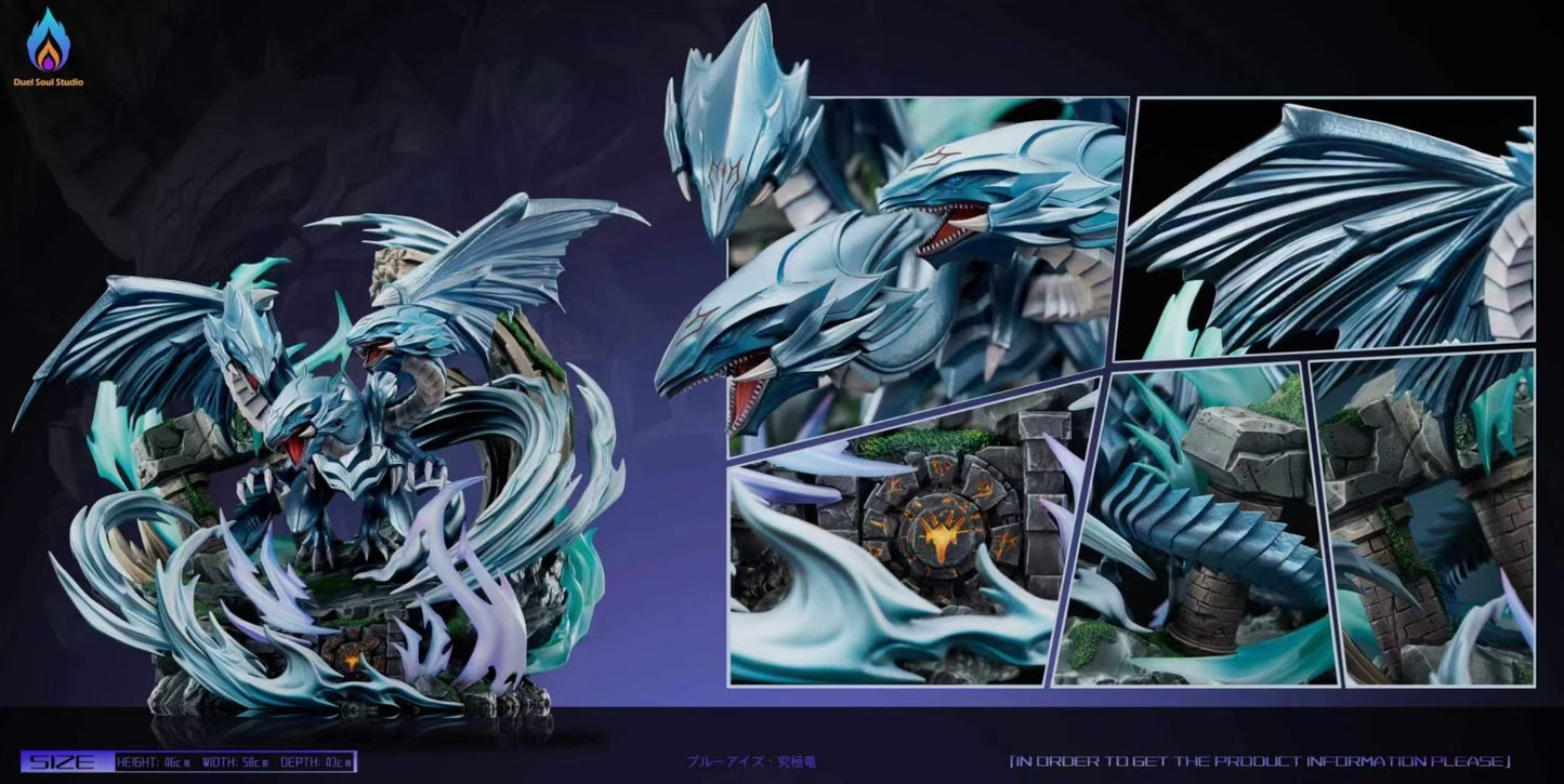 Yu-Gi-Oh! Blue-Eyes Ultimate Dragon Summon S-Class Statue - Image 1
