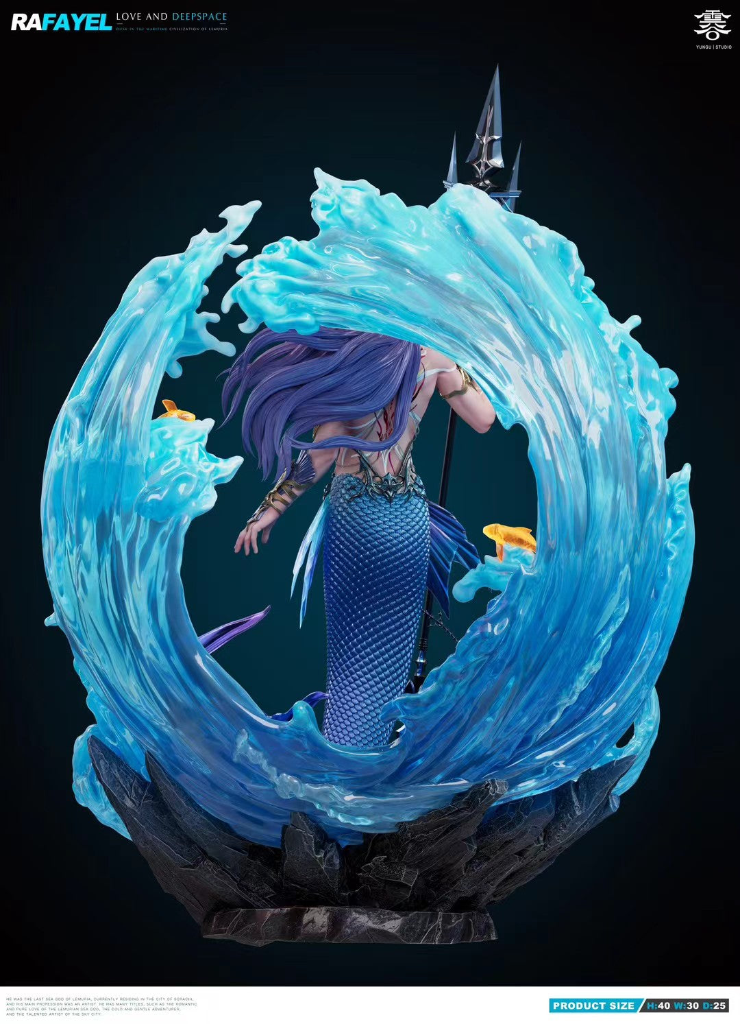 Yun Gu Studio - Licensed Love and Deepspace Merman Qi Yu | 版权 恋与深空 人鱼 祁煜 - Image 3