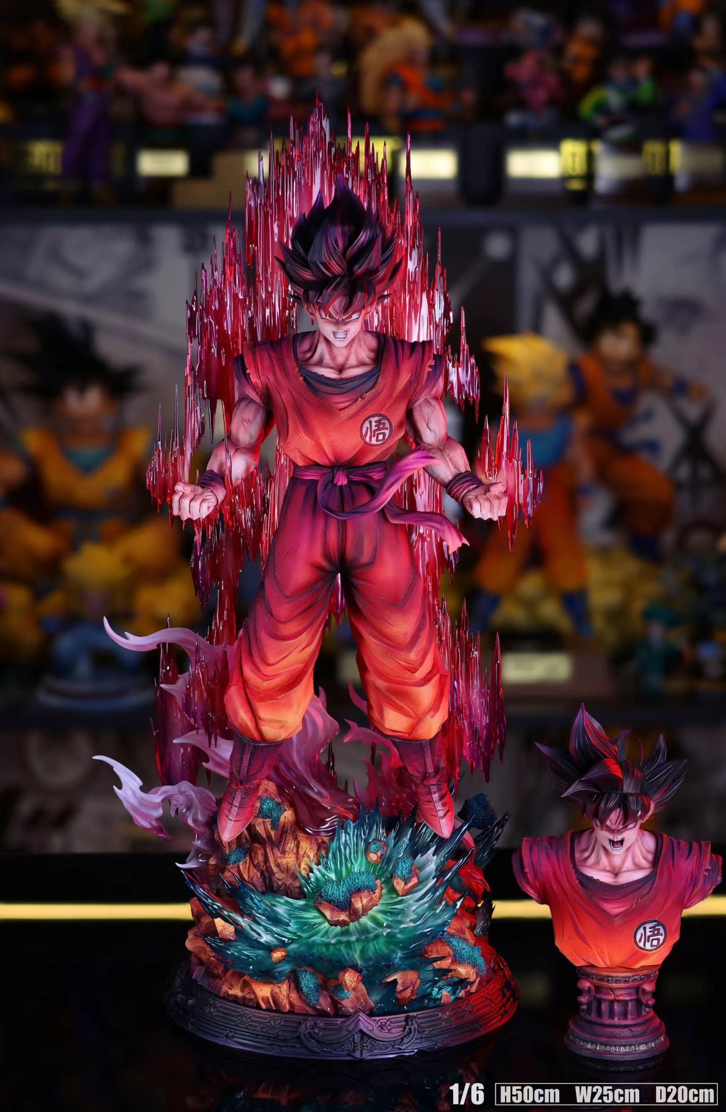 Yunqi Studio - Dragon Ball Kaioken Goku | 龙珠 界王拳悟空 - Image 5