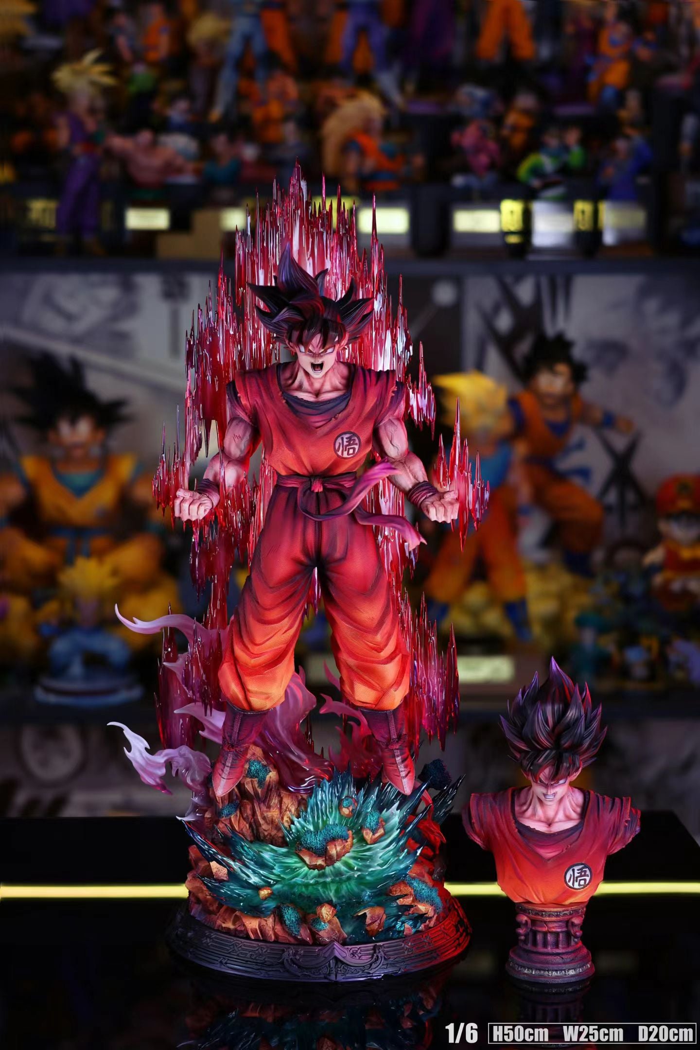 Yunqi Studio - Dragon Ball Kaioken Goku | 龙珠 界王拳悟空 - Image 4