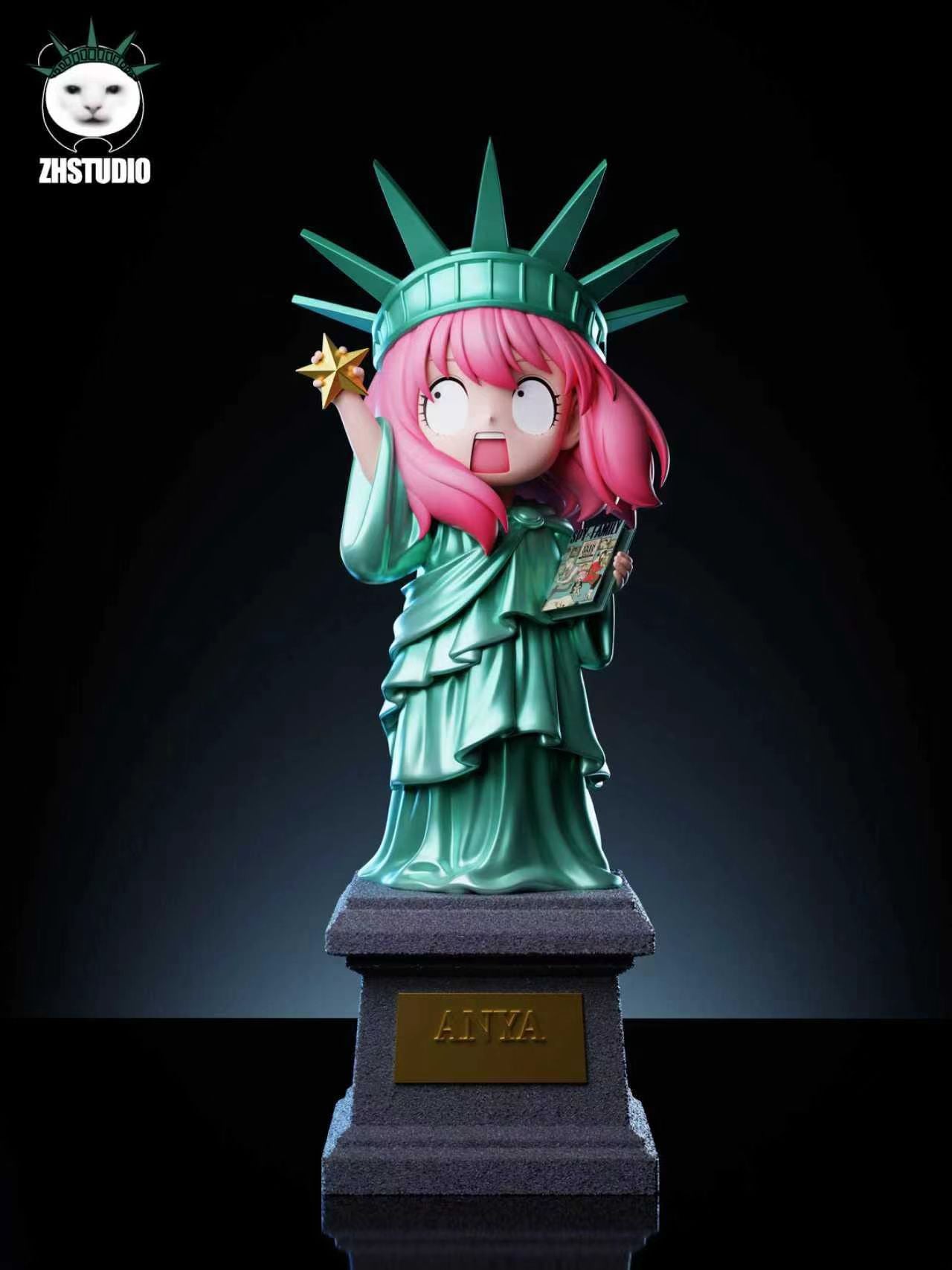 ZH Studio - Freedom Girl Statue | 自由女孩像 - Image 1