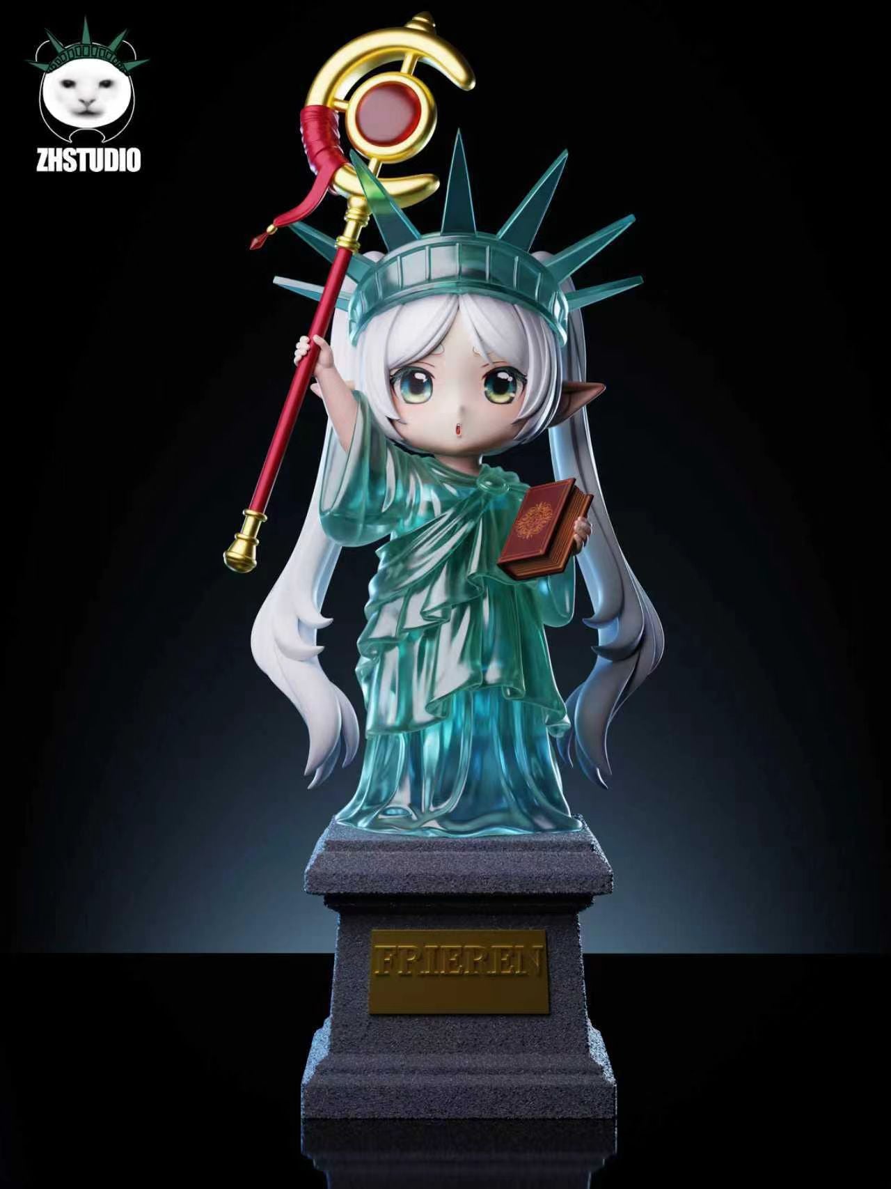 ZH Studio - Freedom Girl Statue | 自由女孩像 - Image 2