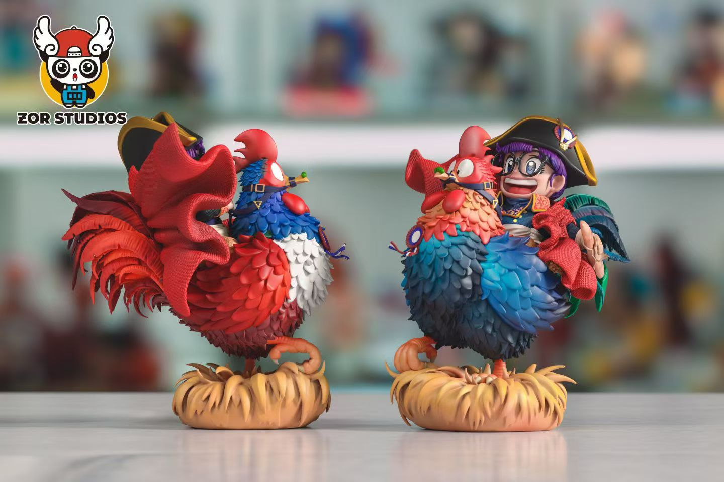 ZOR Studios - Dr. Slump Arale French Rooster Napoleon | 怪博士与机器娃娃 阿拉蕾 法国公鸡拿破仑 - Image 6