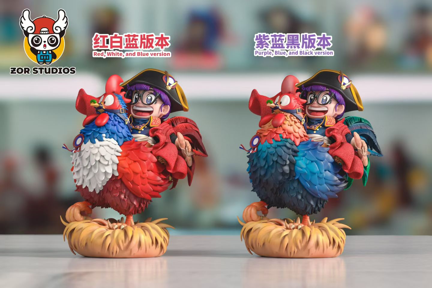 ZOR Studios - Dr. Slump Arale French Rooster Napoleon | 怪博士与机器娃娃 阿拉蕾 法国公鸡拿破仑 - Image 3