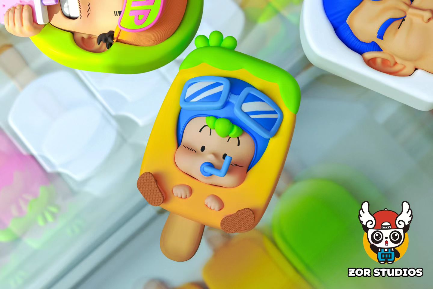 ZOR Studios - Dr Slump Arale Cool Summer Ice Cream | 阿拉蕾清凉夏日雪糕 - Image 8