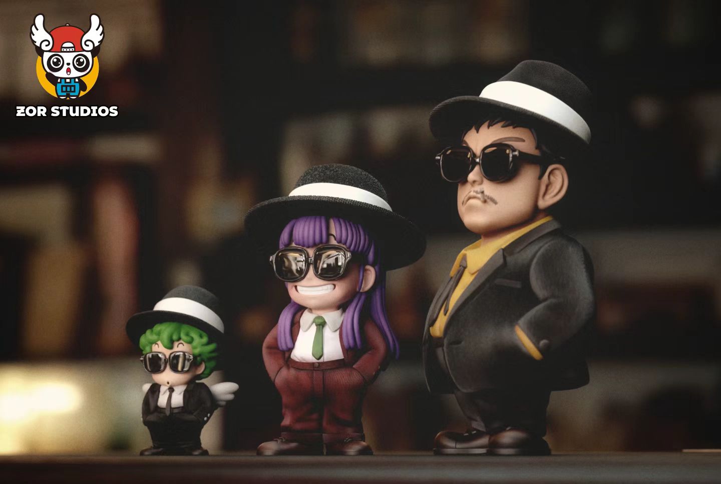 ZOR Studios - ZOR Studios Gang Arale Trio | ZOR Studios 黑帮阿拉蕾 三人组 - Image 1