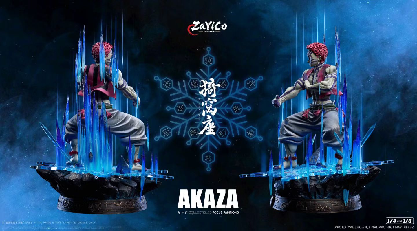 Zayico Studio - Zayico Studio Demon Slayer Akaza Resonance Series Dual Scale Statue | Zayico工作室 鬼灭之刃 猗窝座 共鸣系列 双比例雕像 - Image 7