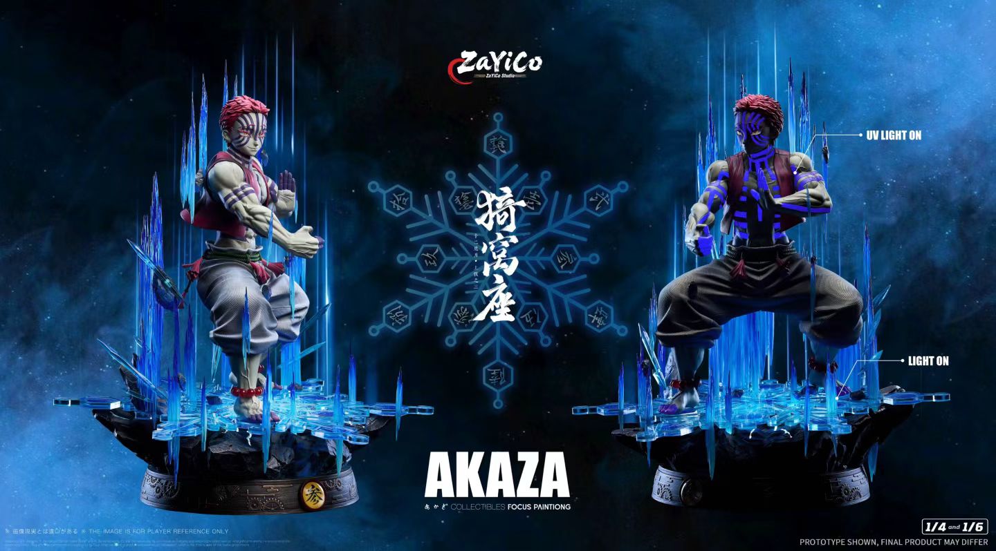 Zayico Studio - Zayico Studio Demon Slayer Akaza Resonance Series Dual Scale Statue | Zayico工作室 鬼灭之刃 猗窝座 共鸣系列 双比例雕像 - Image 5